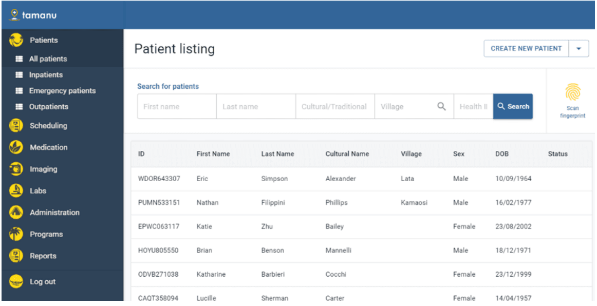 Electronic medical record system